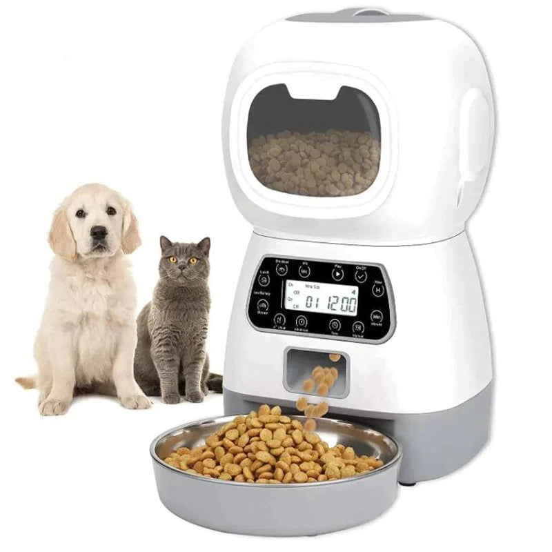 Alimentador Automático para Cães e Gatos - Minha Sua Favorita